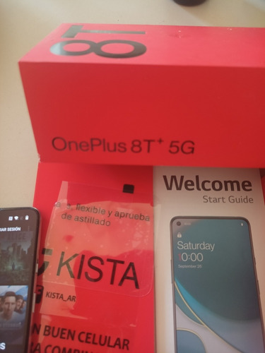 Celular One Plus 8t+5g, 256gb/12gb.ram.oport Det. Igual Okm