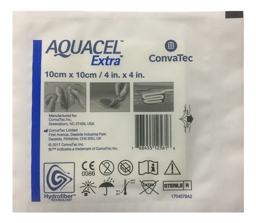 Aposito Aquacel Extra 10cmx10cm Convatec (unidad)