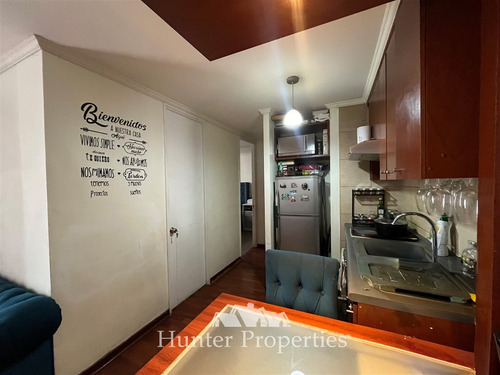 Departamento En Venta De 2d-1b En Santiago