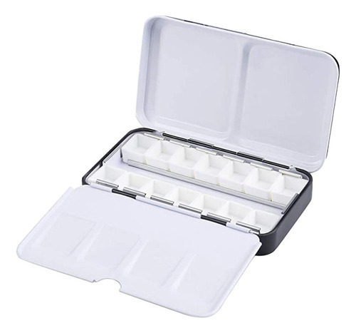 Paleta De Acuarela Bandeja De Pintura Vacía, Estuche De