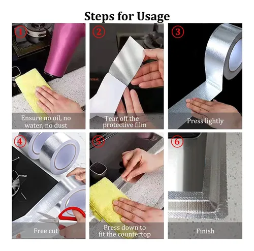 Cinta De Aluminio Autoadhesiva De 24 Mm X 50 Mts