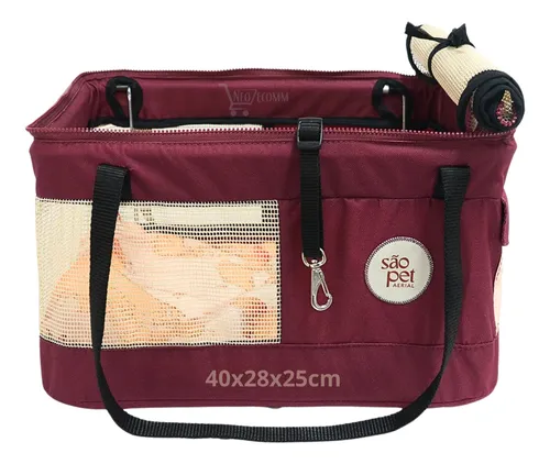 comprar Bolsa Caixa Transporte Aéreo Cães Gato Cia Latam 40x28x25cm