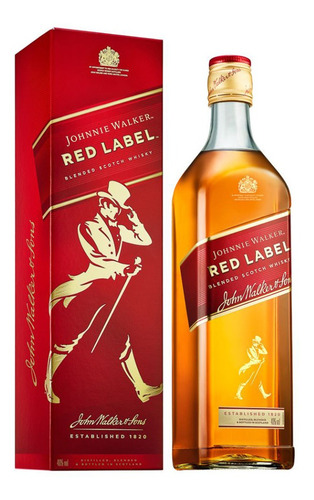 Whisky Johnnie Walker Red Label 750 /bbvinos
