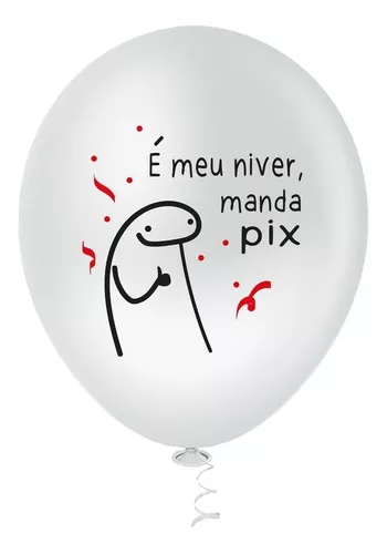 FAIXA DECORATIVA FESTA ANIVERSÁRIO FLORK MEME 2,4M - Casa das Cestas &  Balloon Shop