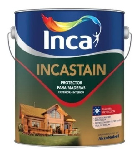 Protector Para Madera Incastain 1 Lts