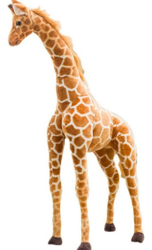 Brinquedo De Pelúcia De Girafa Macia 100cm