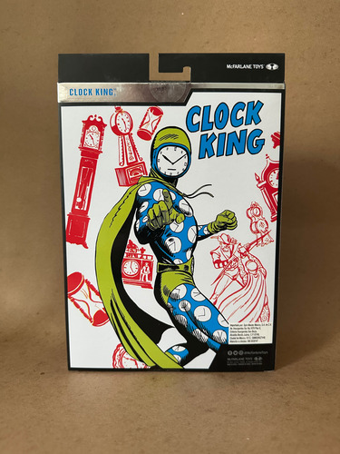 Clock King Batman Mcfarlane Toys Collector Dc Multiverse (Usado)