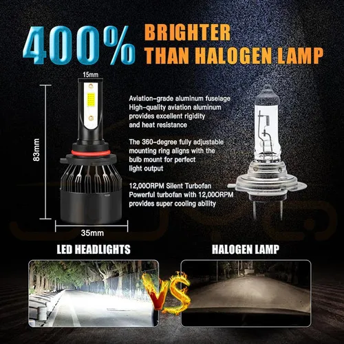 For 9145 9005 9006 14000lm Kit Led De Haz Alto/bajo For