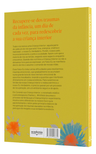Sanando a tu niño interior, de Whitfield, Charles. Editorial Academia, Tapa Mole en portugués