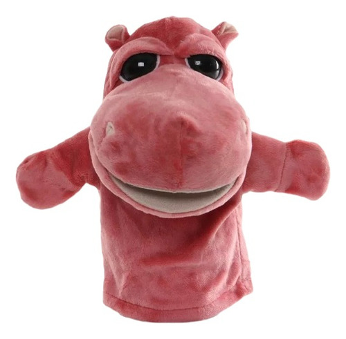 Títere Marioneta De Mano Hipopótamo (colección Zoológico)