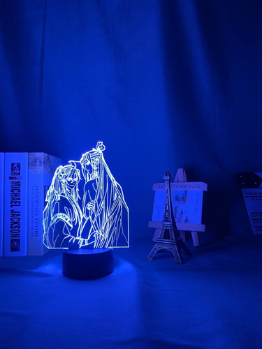 Acrílico 3d Luz Bl Mo Dao Zu Shi Lámpara