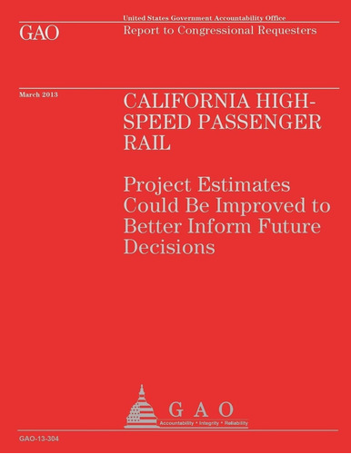 Libro: Report To Congressional Requesters: California Speed