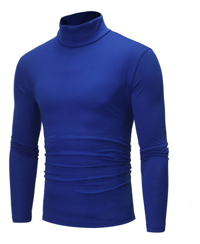 Sudadera Térmica Deporte Para Hombre Con Cuello Alto Tortuga