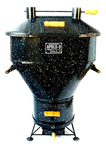 Churrasqueira Apolo 9 Esmaltada A Bafo Com Kit Gás - Weber 