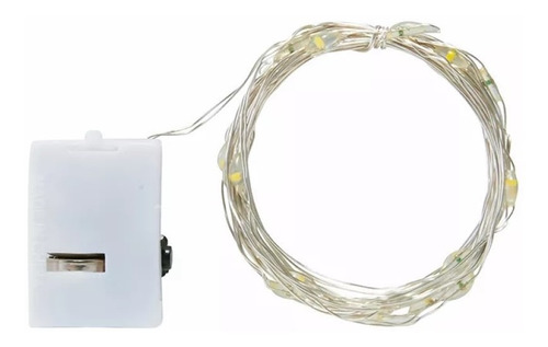 Guirnaldas Micro Led Cobre Hadas 2 Mts 20 A Pilas Incluidas