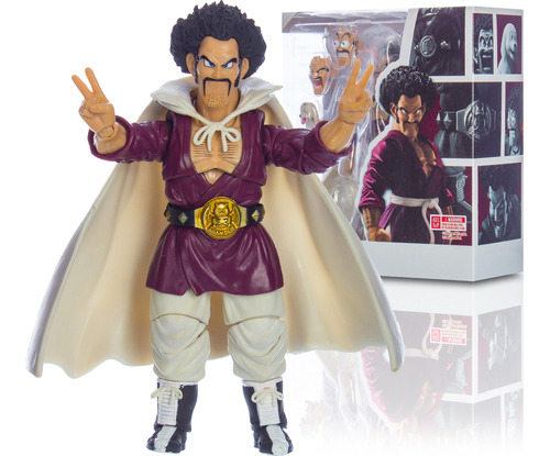 Figura Mr. Satan C/ Accesorios Articulado Dragon Ball Z Goku