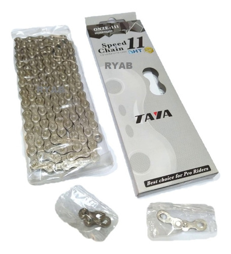 Cadena Taya Onze 1/2x5/64 116l - 11 Vel. Con 2 Missing Link