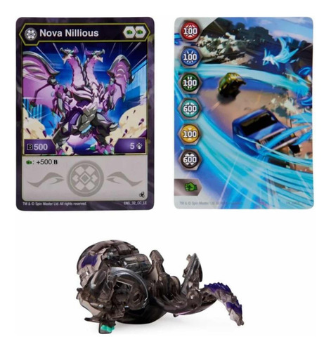 Bakugan Legends Nova Nillious Light Up Con Luces