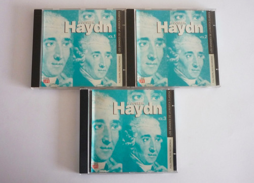 Haydn Vol. 1, 2 Y 3 - Los Grandes De La Musica Clasica - Cd 