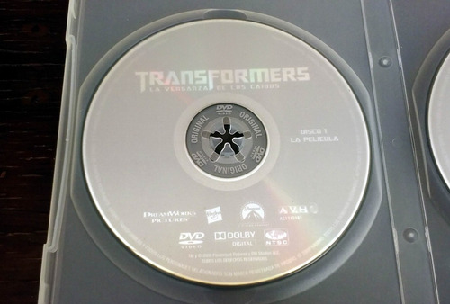 Transformers - La Venganza De Los Caidos * Ed Especial 2 Dvd (Usado)