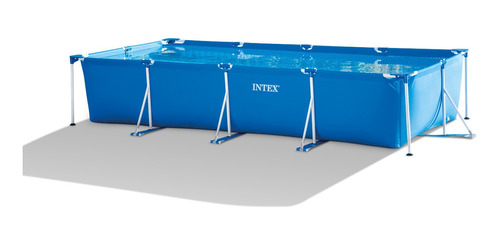 Pileta De Lona Estructural De Lona Intex 450 X 220 X  84 Cm 