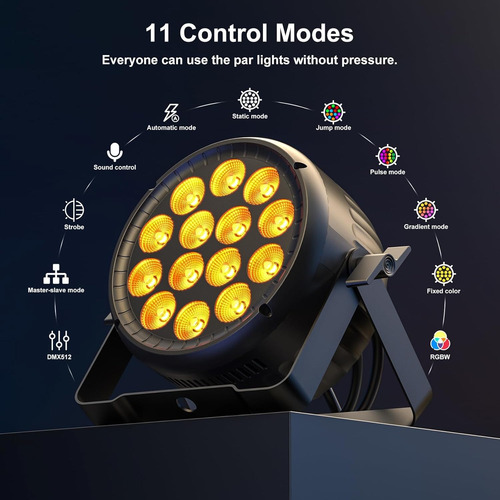 180w Led Par Luz Escenario Dj Profesional Efecto Rgbw Dmx