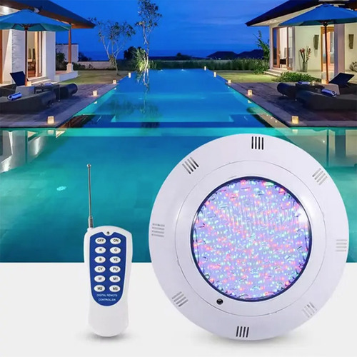 Lampara Led Sumergible Piscina Rgb 36w Ip68 2 Años Garantia