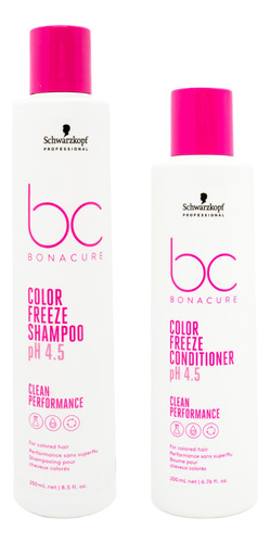 Schwarzkopf Color Freeze Shampoo + Acondicionador Chico 3c