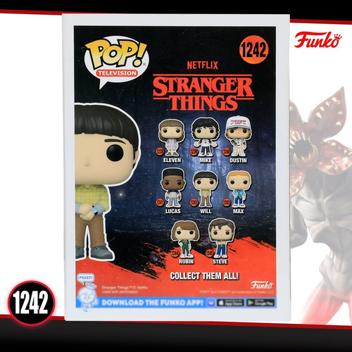 Imagen 5 de 7 de Funko Pop Will #1242 Stranger Things Serie Netflix Original