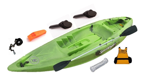 Kayak Sportkayaks S1  Combo Pesca Posacañas Rba Outdoor