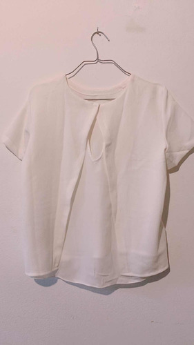 Blusa Zara Blanca