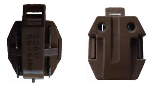 Kit De Arranque Heladera Relay Y Protector Termico Ptc 1/4