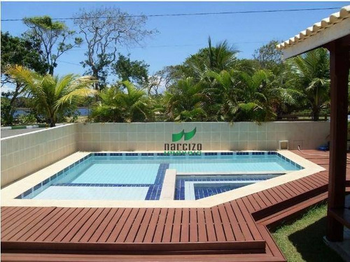 Casa Com 5 Dormitórios À Venda, 440 M² Por R$ 1.980.000,00 - Guarajuba - Camaçari/ba - Ca2413