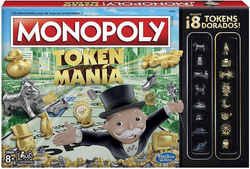 Monopoly Token Manía Hasbro Gaming