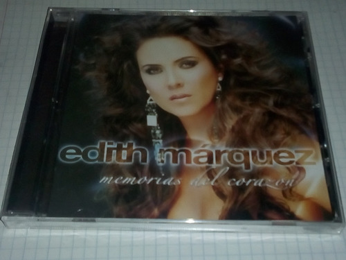 Edith Márquez Cd Memorias Del Corazón 2007 Emi & Umm Nuevo