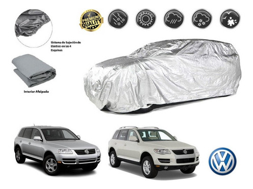 Forro Cubreauto Afelpada Premium Vw Touareg 3.6l 2007