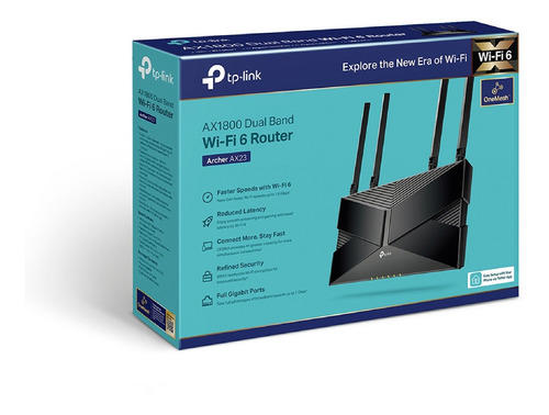Imagen 5 de 8 de Router Tp-link Ax23 Ax1800 Wir Dual Band Gigabit 1.8gbps