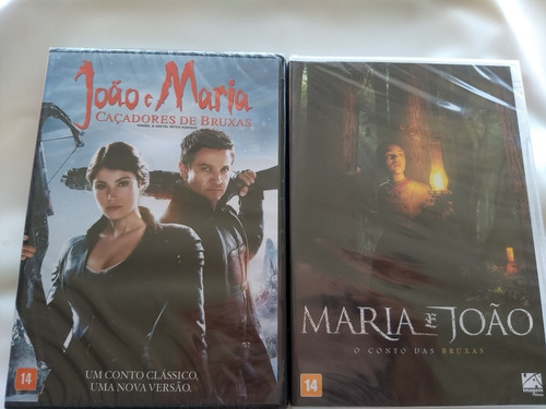 Dvd João E Maria Caçadores De Bruxas+maris E João Contos Bru