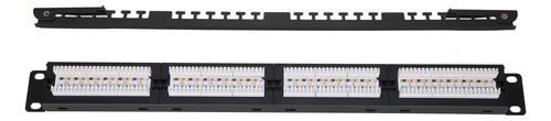Panel De Conexión Gl Pp-1724 C6, Red Utp De Ingeniería De 24