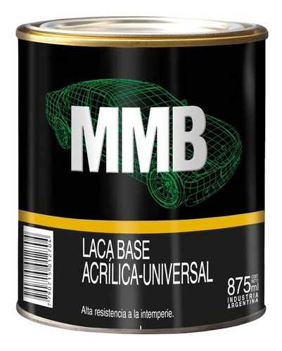 Colorin Mmb Base Acrilica-universal X 875 Cc Automotor