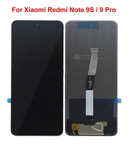 Pantalla Xiaomi Redmi Note 9 Pro Lcd + Tactil + Instalacion