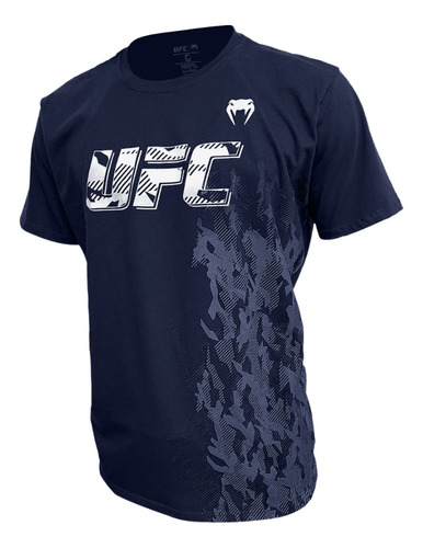 Remera Ufc Venum Authentic Fight Week Navy Blue