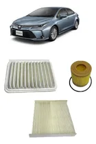 Comprar Kit 3 Filtros Toyota Corolla 1.8 2012 Al 2022 Masterfilt 