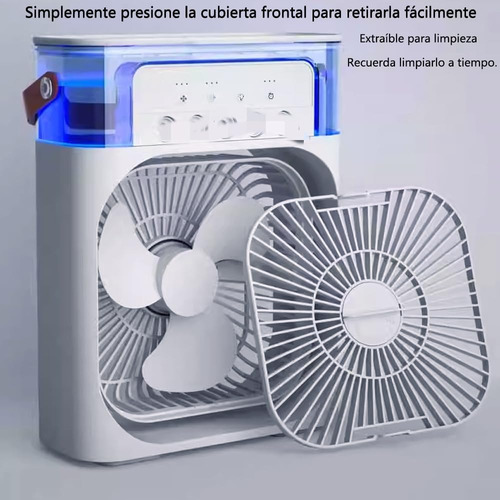 Climatizador Portátil Mini Ventilador De Aire Acondicionado Humidificador 4 En 1 Mini Aire Acondicionado Ventilador De Escritorio Portátil Marca Dosyu