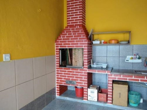 Imagem 7 de 13 de Linda Casa Localizada À 450m Do Mar, Com Churrasqueira E Área De Lazer Em Itanhaém, Litoral Sul De Sp.