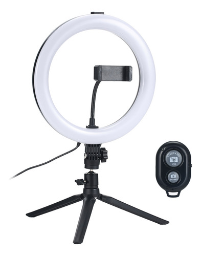 Lámpara Led De Maquillaje Led Con Trípode De 10 Pulgadas Con
