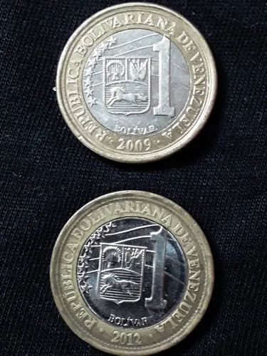 Monedas Bolívar ( 9 Bolívares ) (Usado)