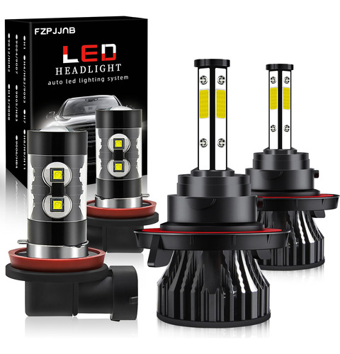 Para Faros Led Y Antiniebla Para Chevy Spark 2013-2015