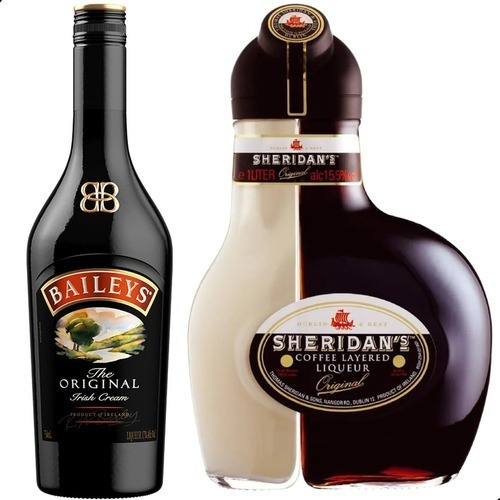 Licor Baileys Original + Licor Sheridan's Crema Y Café