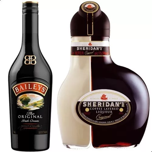 Licor Baileys Original + Licor Sheridan's Crema Y Café